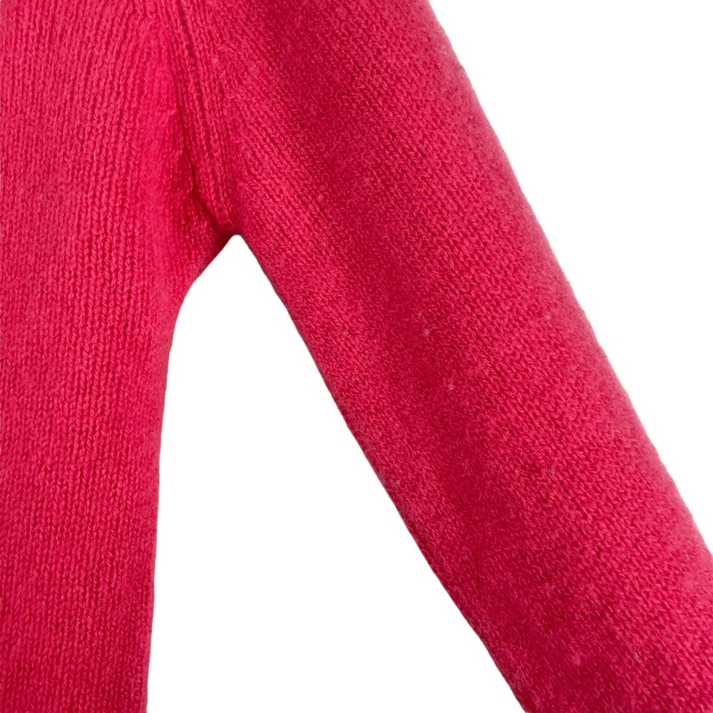 Reformation Sz XS/S Women's Pink Dollar $ Sign Vneck‎ Sweater - Picture 10 of 11